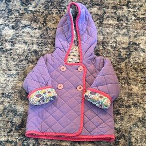 Baby Biden 6-12 months quilted reversible jacket